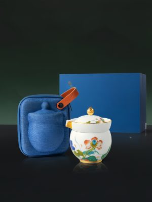 幸福和鸣3头旅行茶具