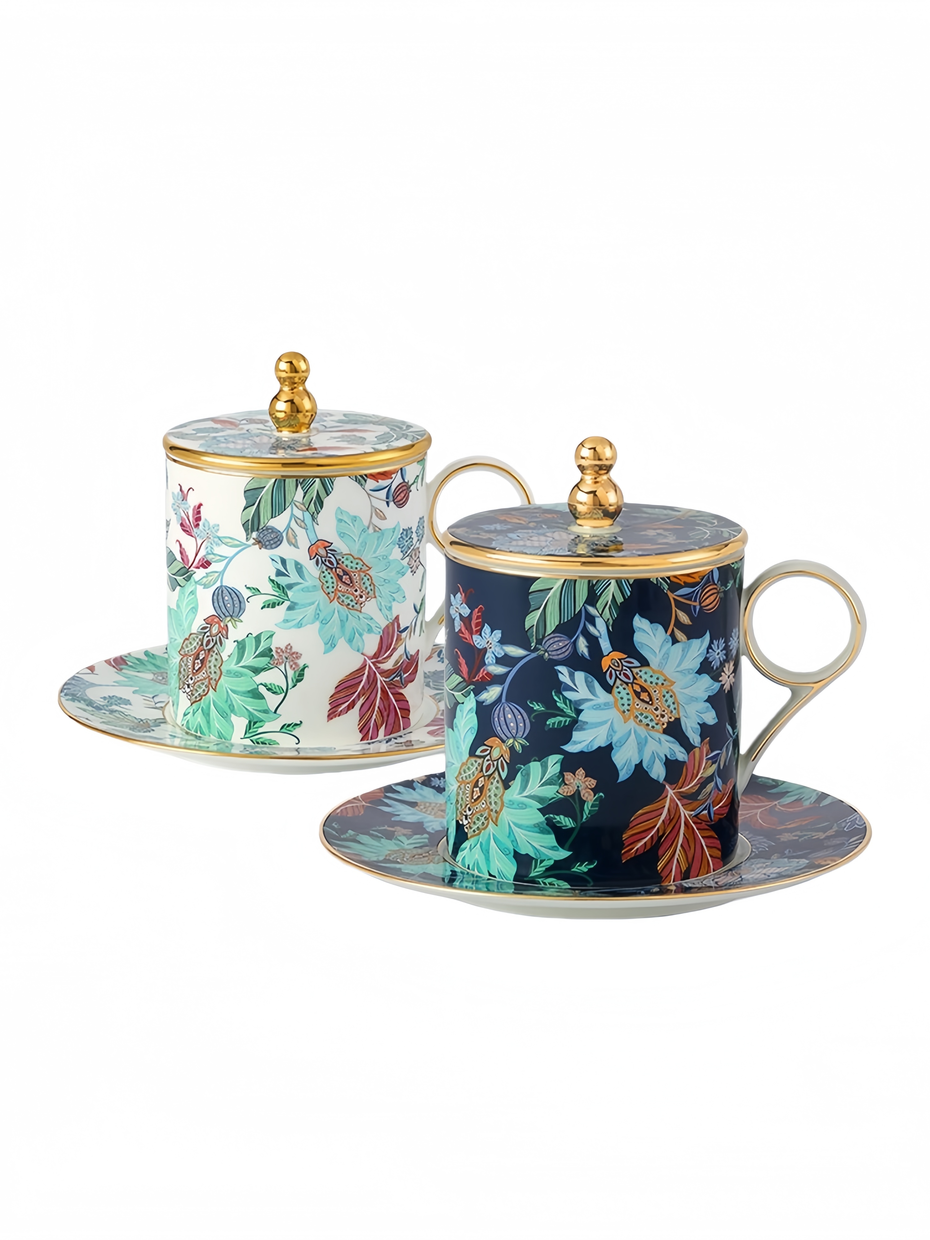 Clarence 3-piece Cup Lid Set - Pair of Cups (350ml)