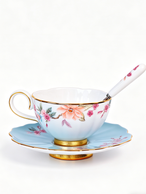 Azure Age 3-Piece Tea Set (230ml)