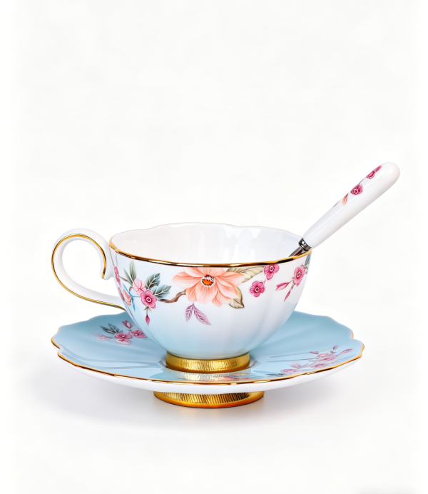 Azure Age 3-Piece Tea Set (230ml)
